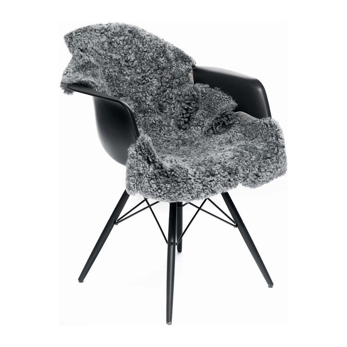 Lammeskind | Korthåret | New Zealand | 115x60 cm Lysegrå Snetop