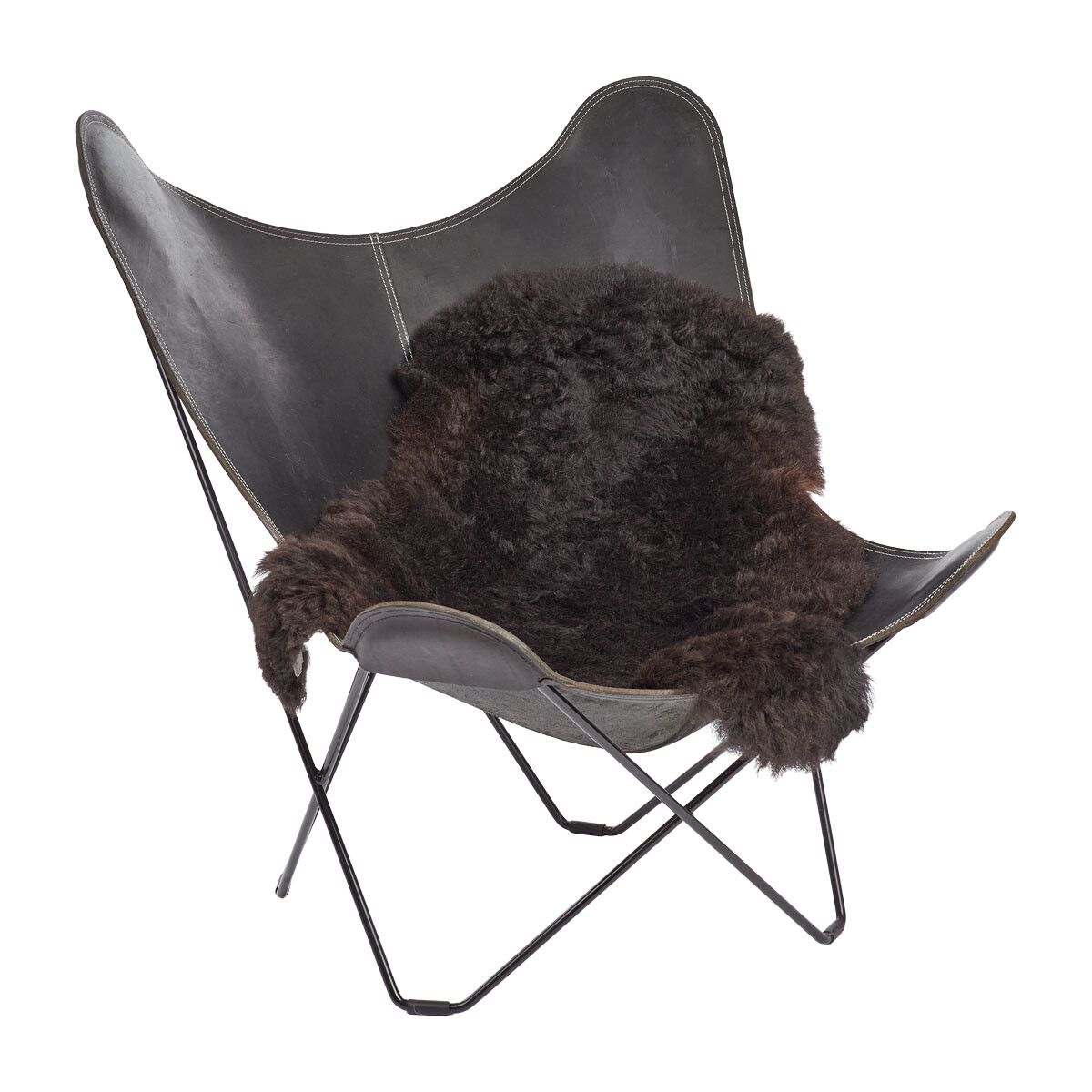 Lammeskind | Korthåret | Island | 100-120x60 cm Natursort