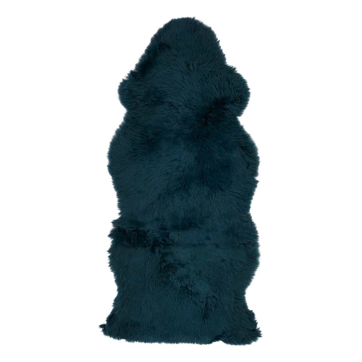 Lammeskind | Langhåret | New Zealand | 135x60 cm Blågrøn