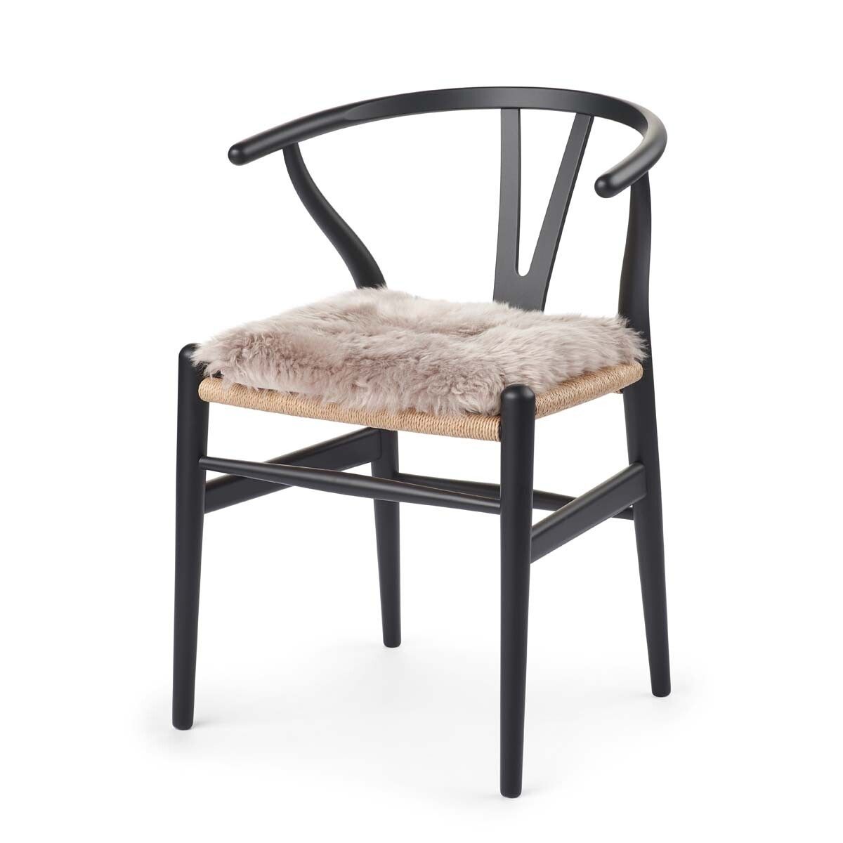 Sædehynde m/fyld | Langhåret | New Zealand | 37x37 cm Dove