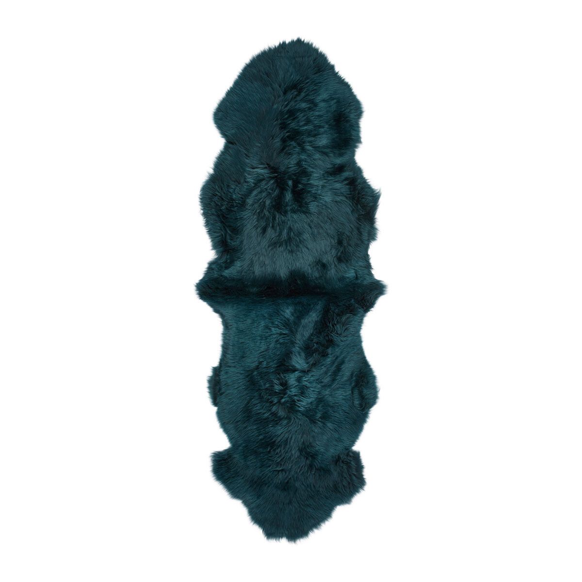 Lammeskind | Langhåret | New Zealand | 180x60 cm Blågrøn