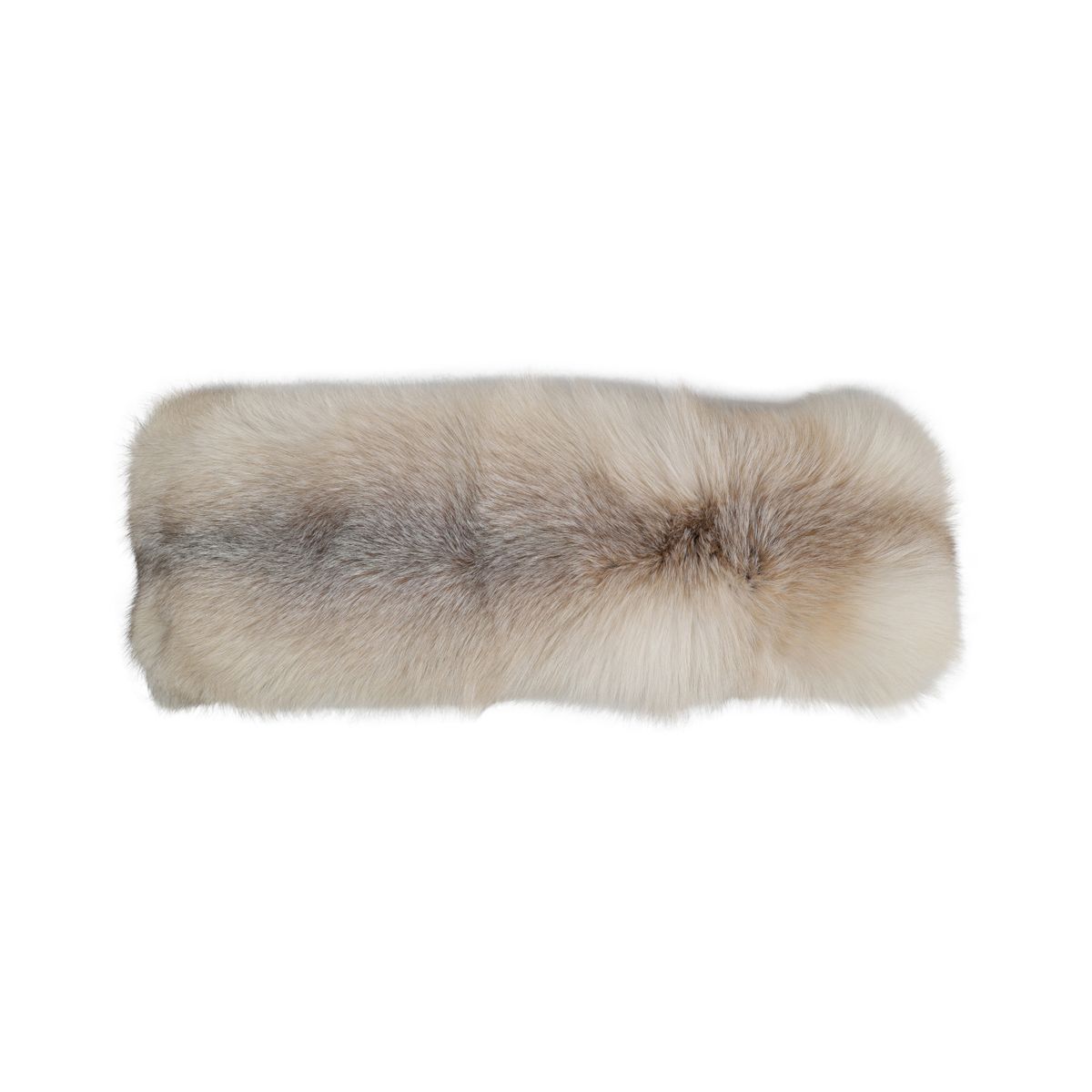 Premium rævepude | Kashmirbagside | Norge | Smokey Fox | 30x80 cm