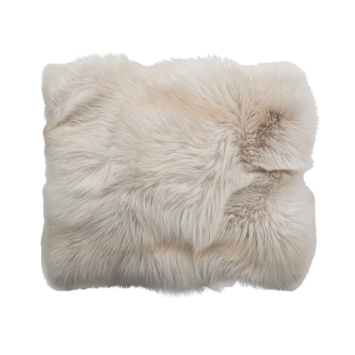 Premium Rævepude | Cashmere Bagside | Norge | Light Amber | 60 x 71 cm