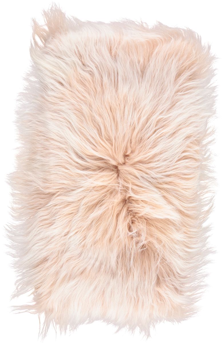 Lammeskindspude | Langhåret | Tibet | Kashmir | 28x56 cm