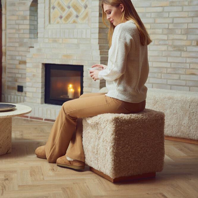 Benjamin Puf Antracitgrå