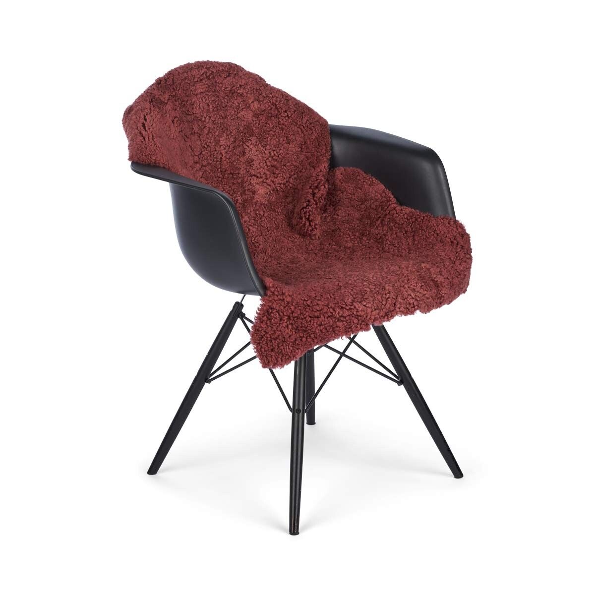 Lammeskind | Korthåret | New Zealand | 90x60 cm Lys Bordeaux