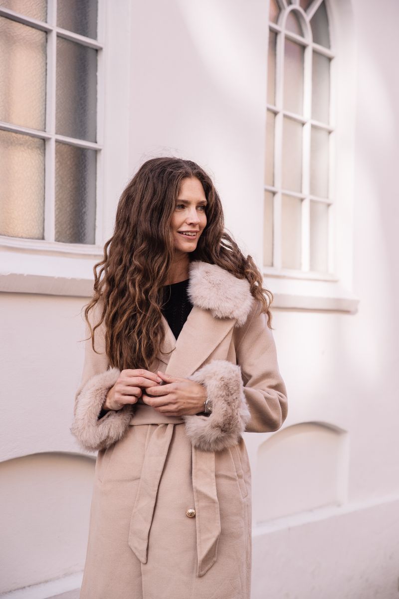 Othilia jakke Beige