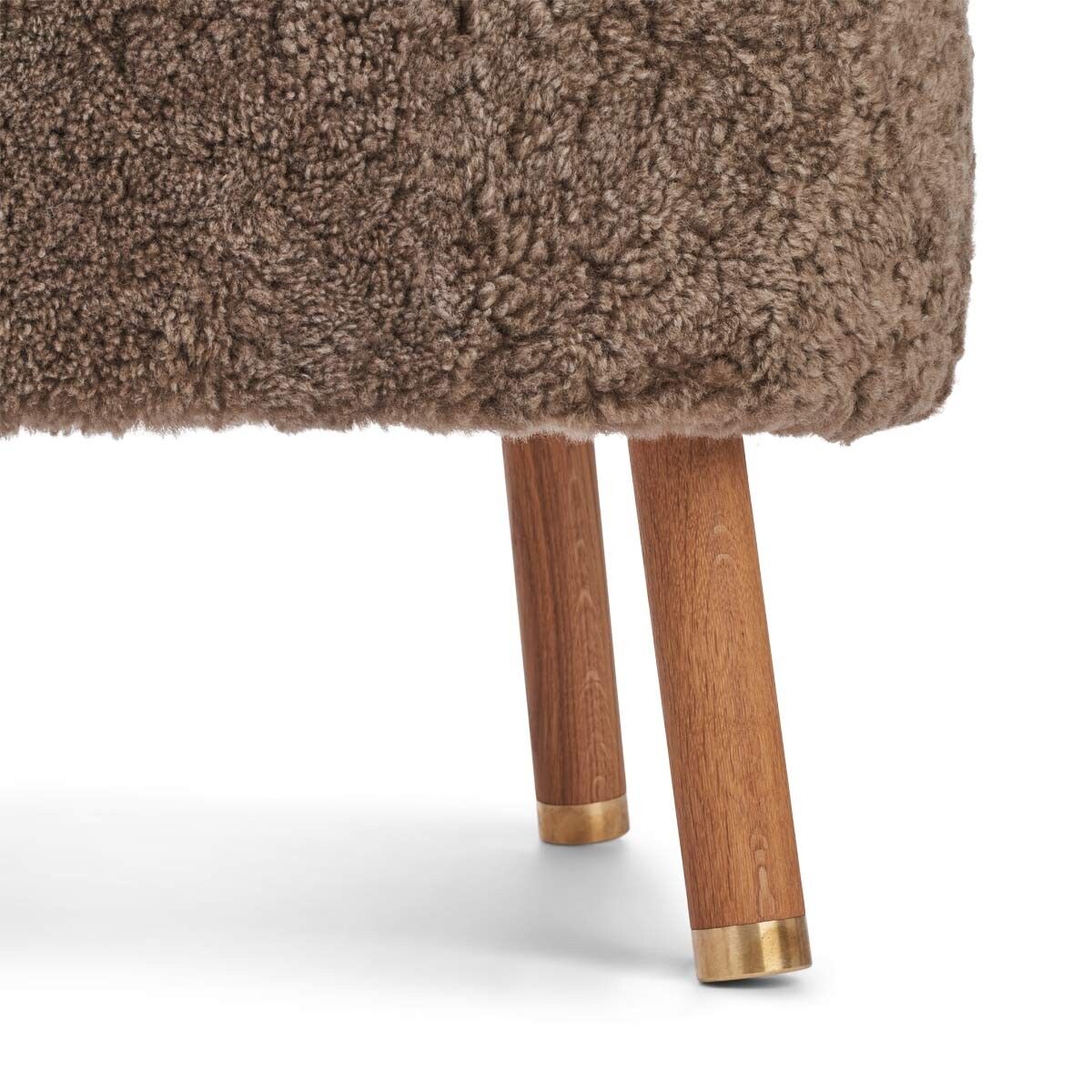 Emil Lounge Chair | Korthåret Taupe