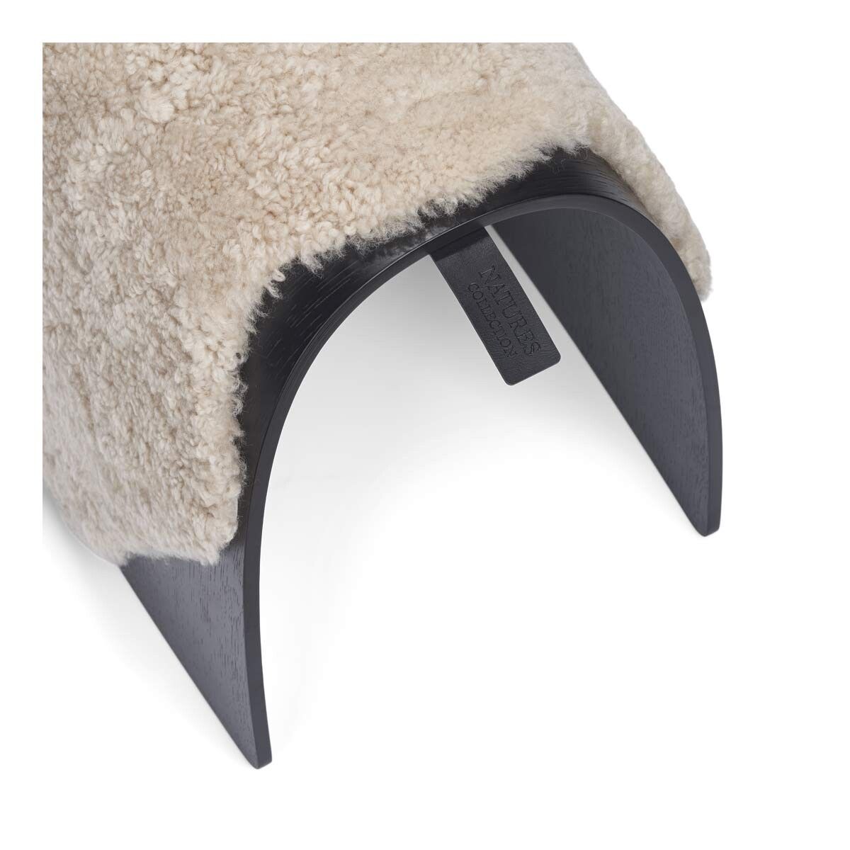 Sheep Stool cover | Korthåret | New Zealand Pearl
