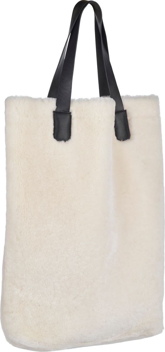 Leonora Shopper Sort/Hvid