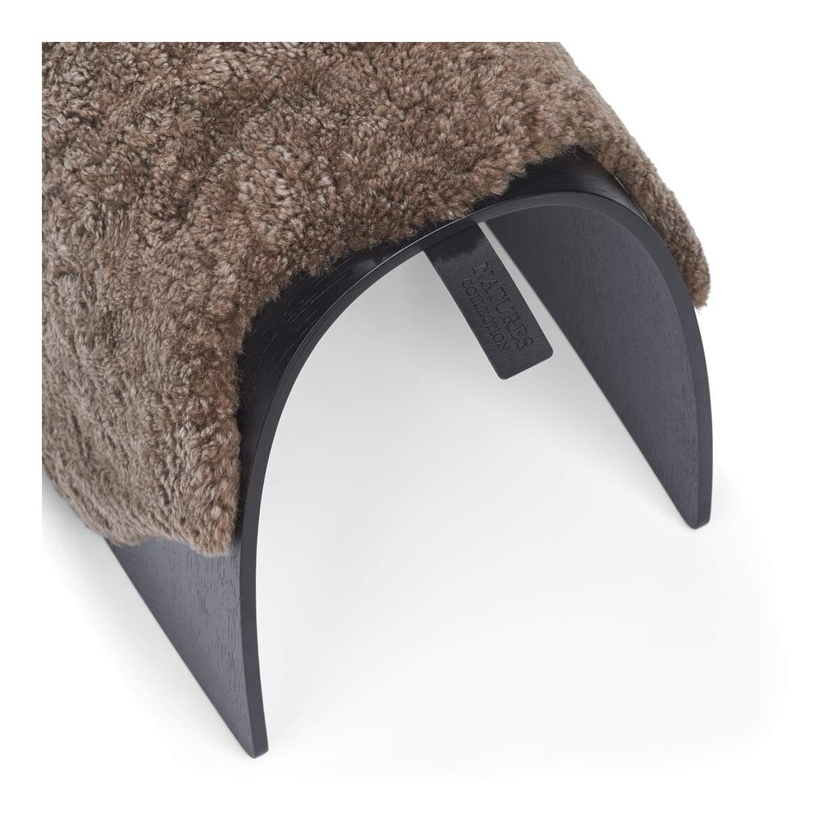 Sheep Stool cover | Korthåret | New Zealand Taupe