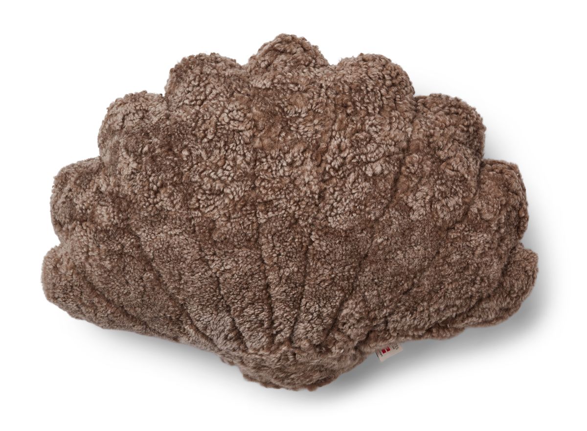 Shell pude | Korthåret | New Zealand Taupe