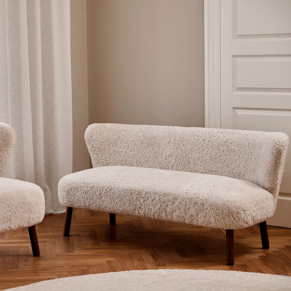 Emanuel 2-personers sofa | Designmøbel Antracitgrå