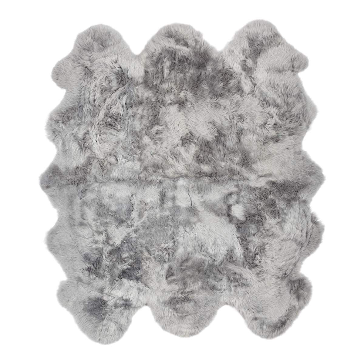 Lammeskindstæppe | Langhåret | New Zealand | 180x162 cm