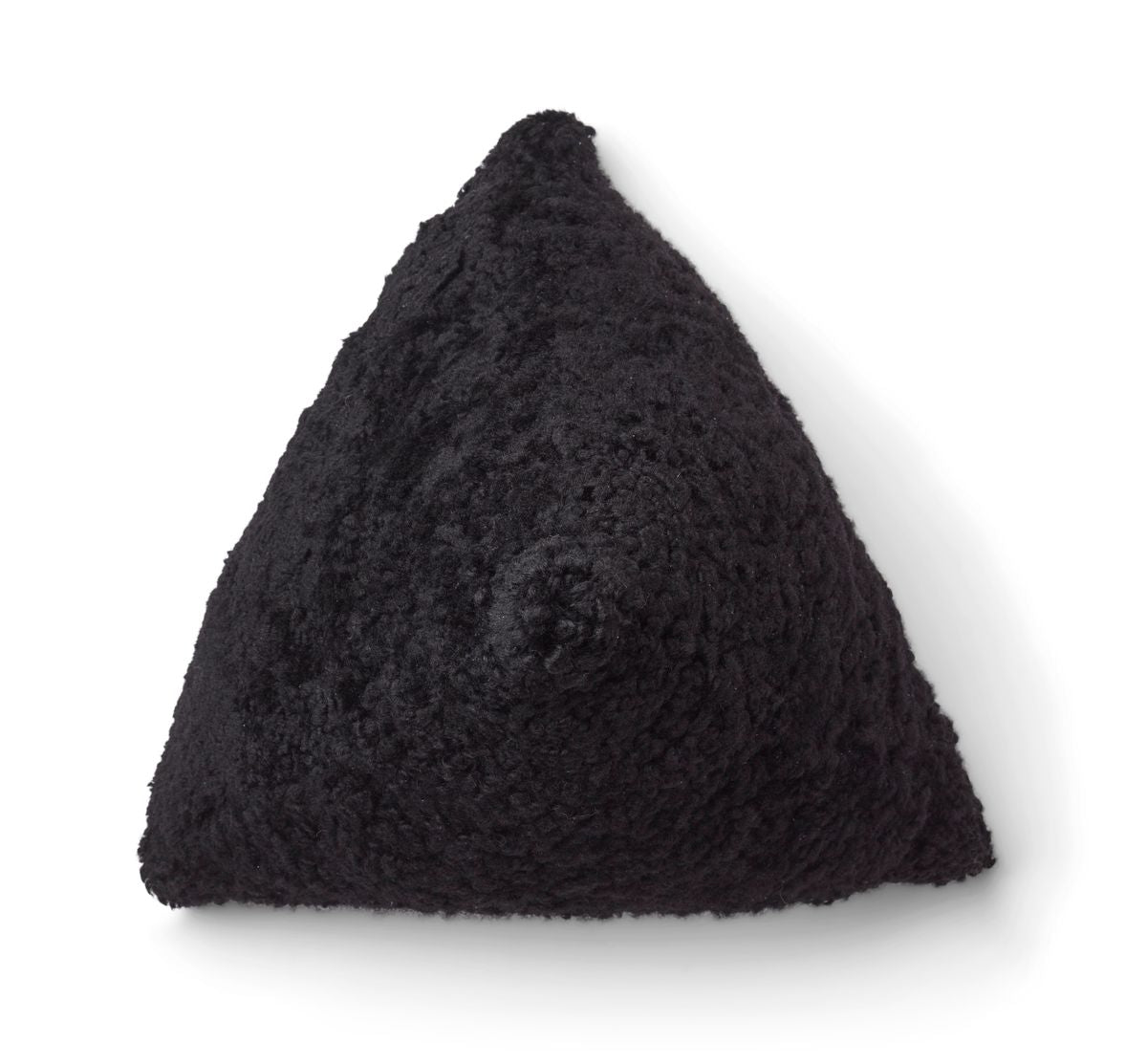 Hematite pude | Korthåret | New Zealand | 35x35x35 cm Sort