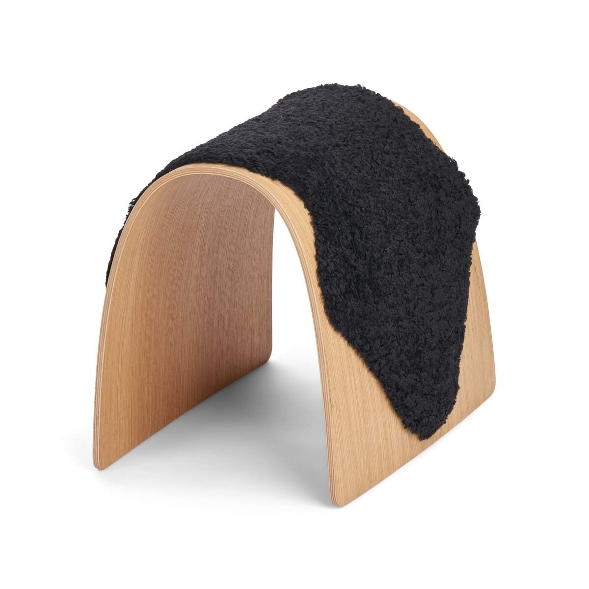Sheep Stool cover | Korthåret | New Zealand Sort