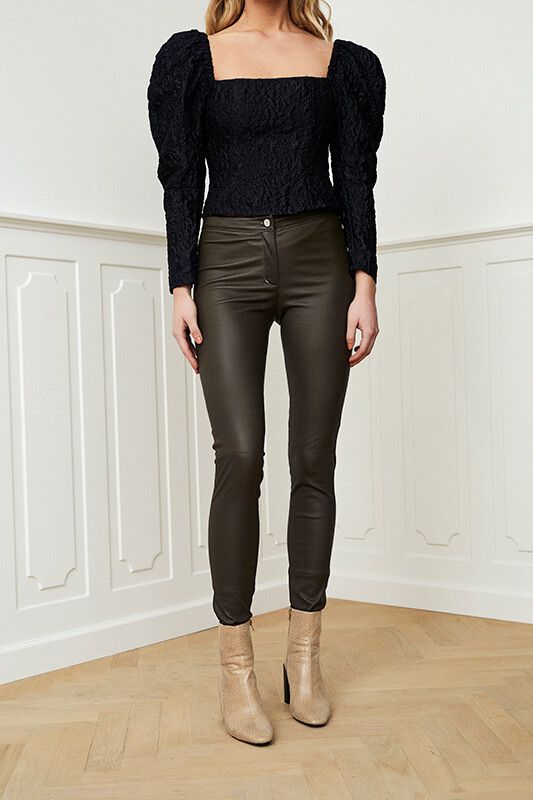 Ambra Leggins Mosgrøn