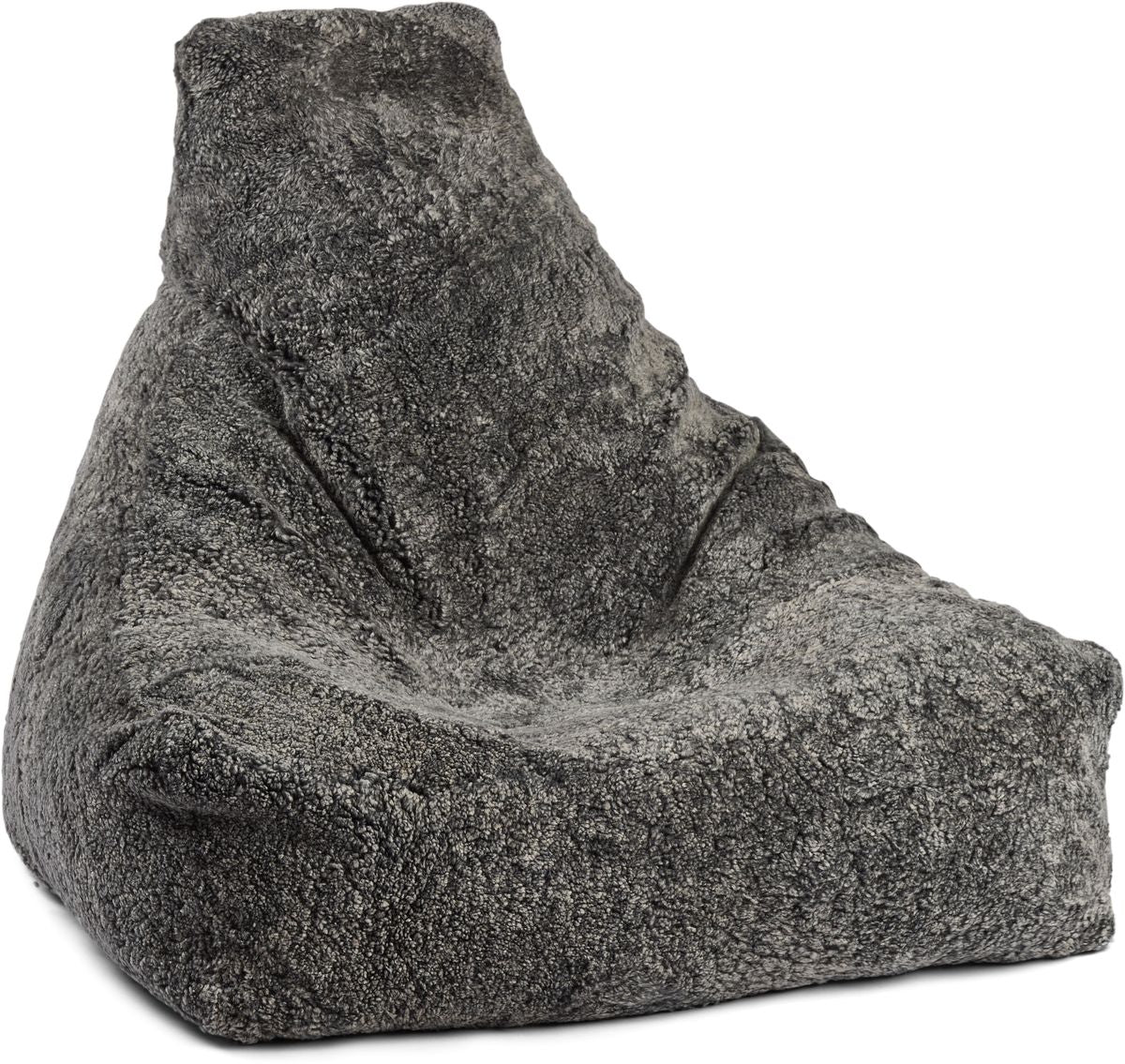 Sækkestol | Korthåret | New Zealand | 100x100x80 cm Grå