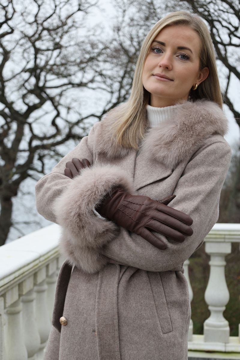 Othilia jakke Taupe