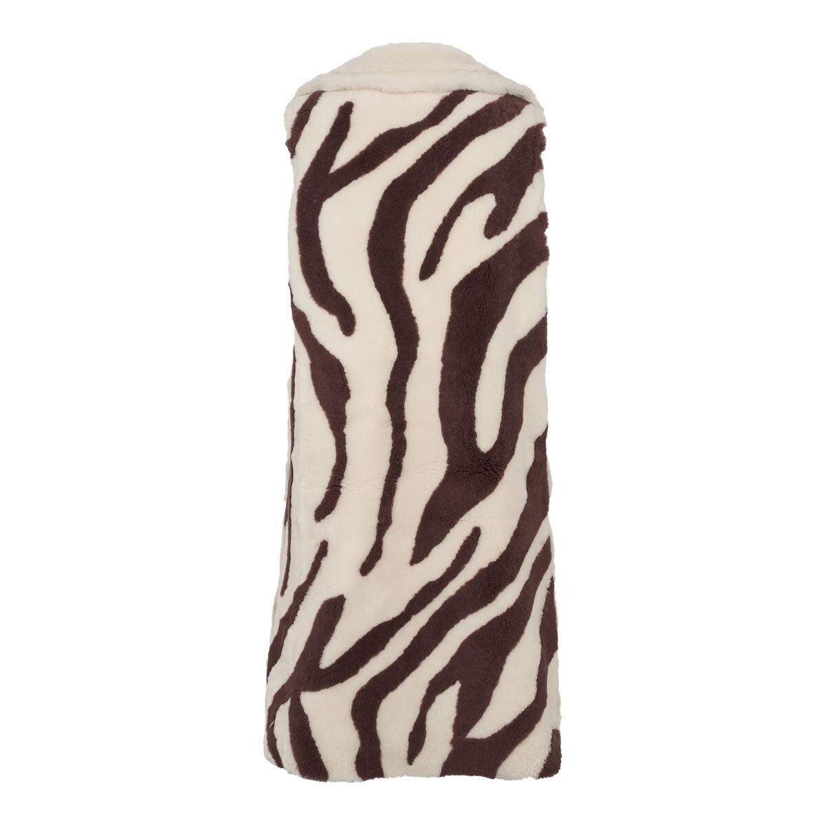 Raelynn Vest Zebraprint: Choko/Pearl