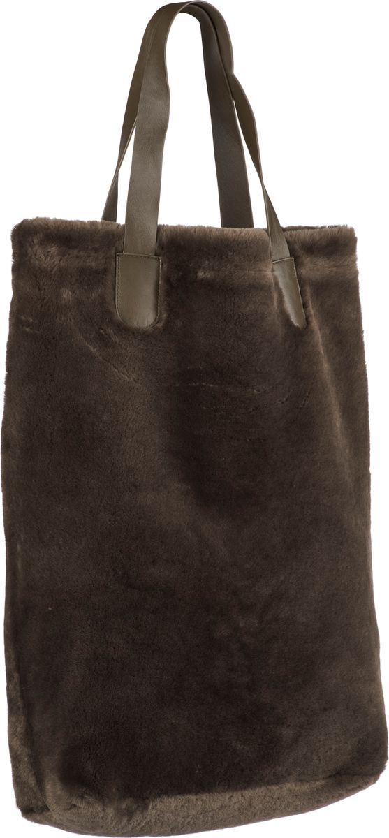 Leonora Shopper Mos Grøn