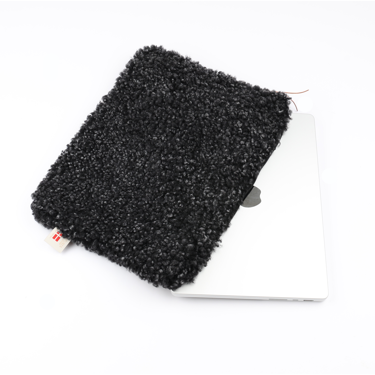 Computer Sleeve | Korthåret | New Zealand | 36x28 cm Antracitgrå
