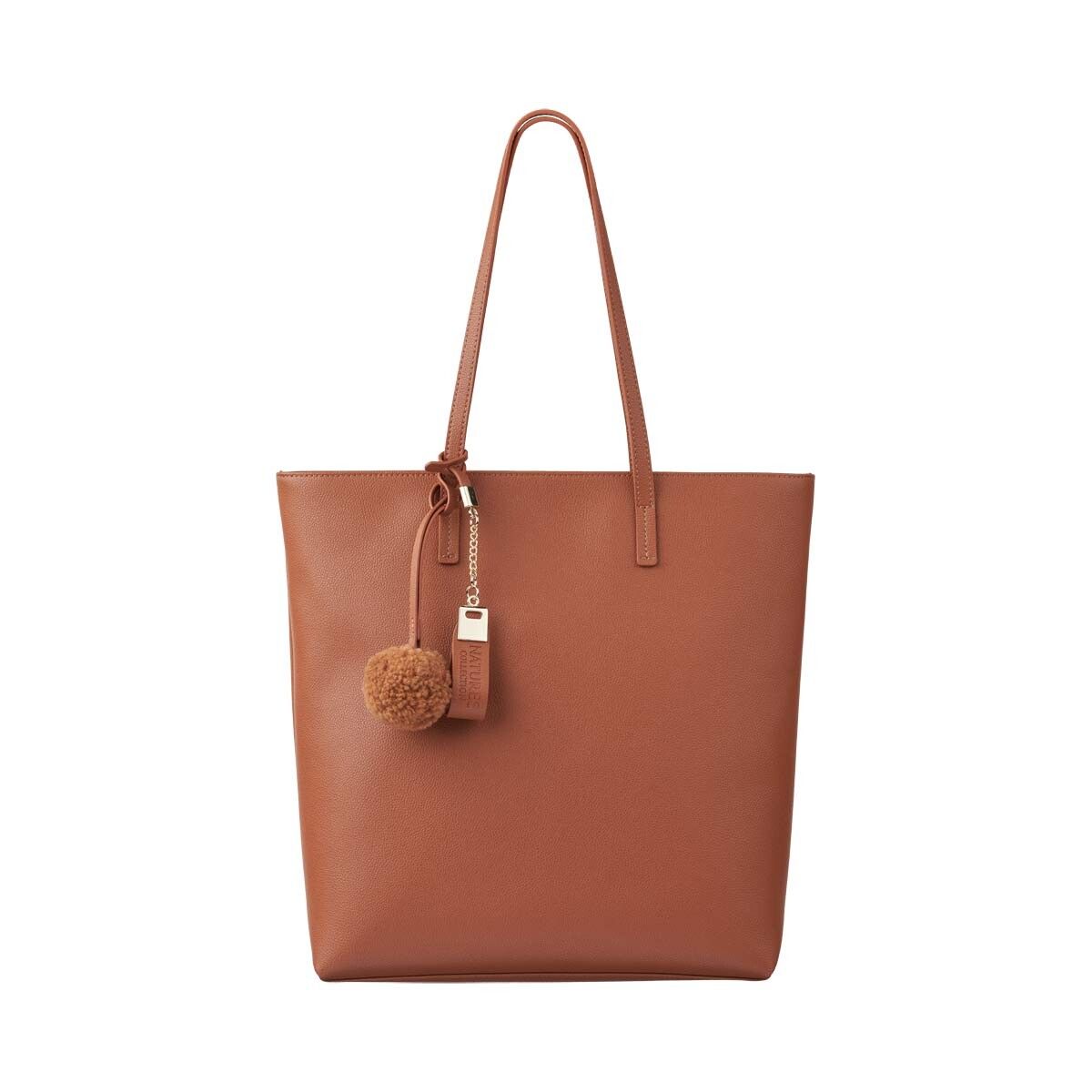 Juliana Shopper Læderbrun