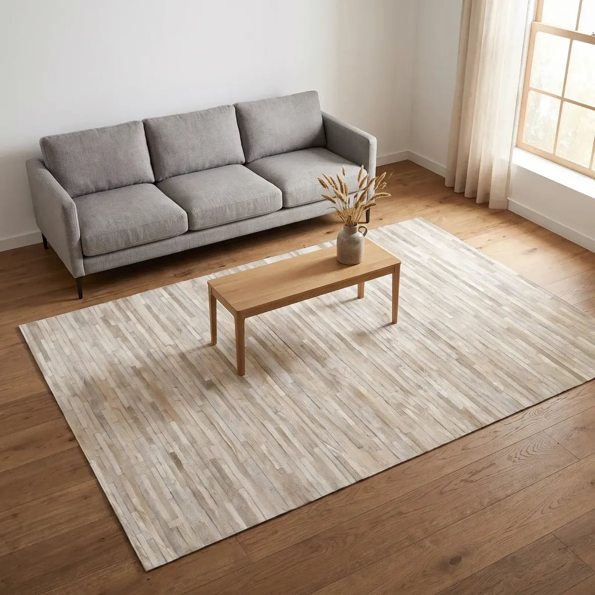 Kohud designtæppe | Brasilien | 200x300 cm | 170x240 cm