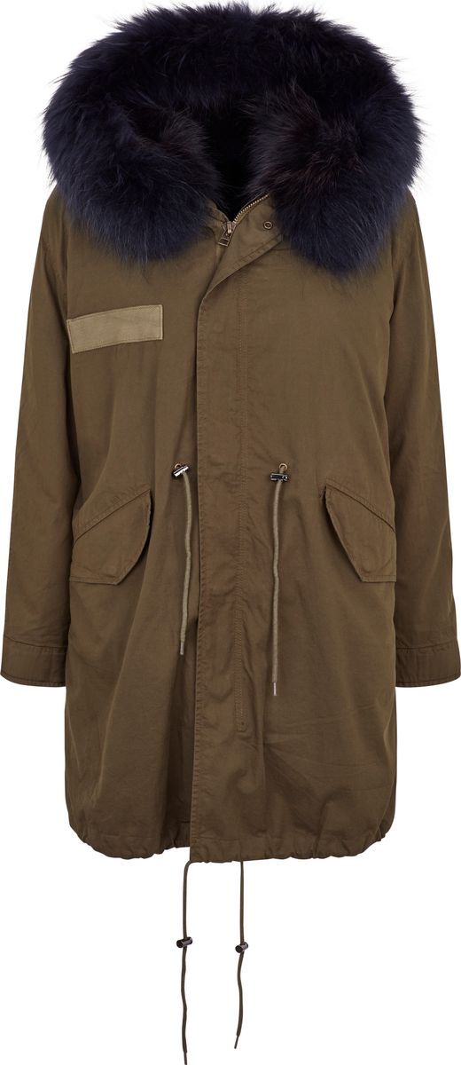 Petra jakke Grøn / Mørkeblå