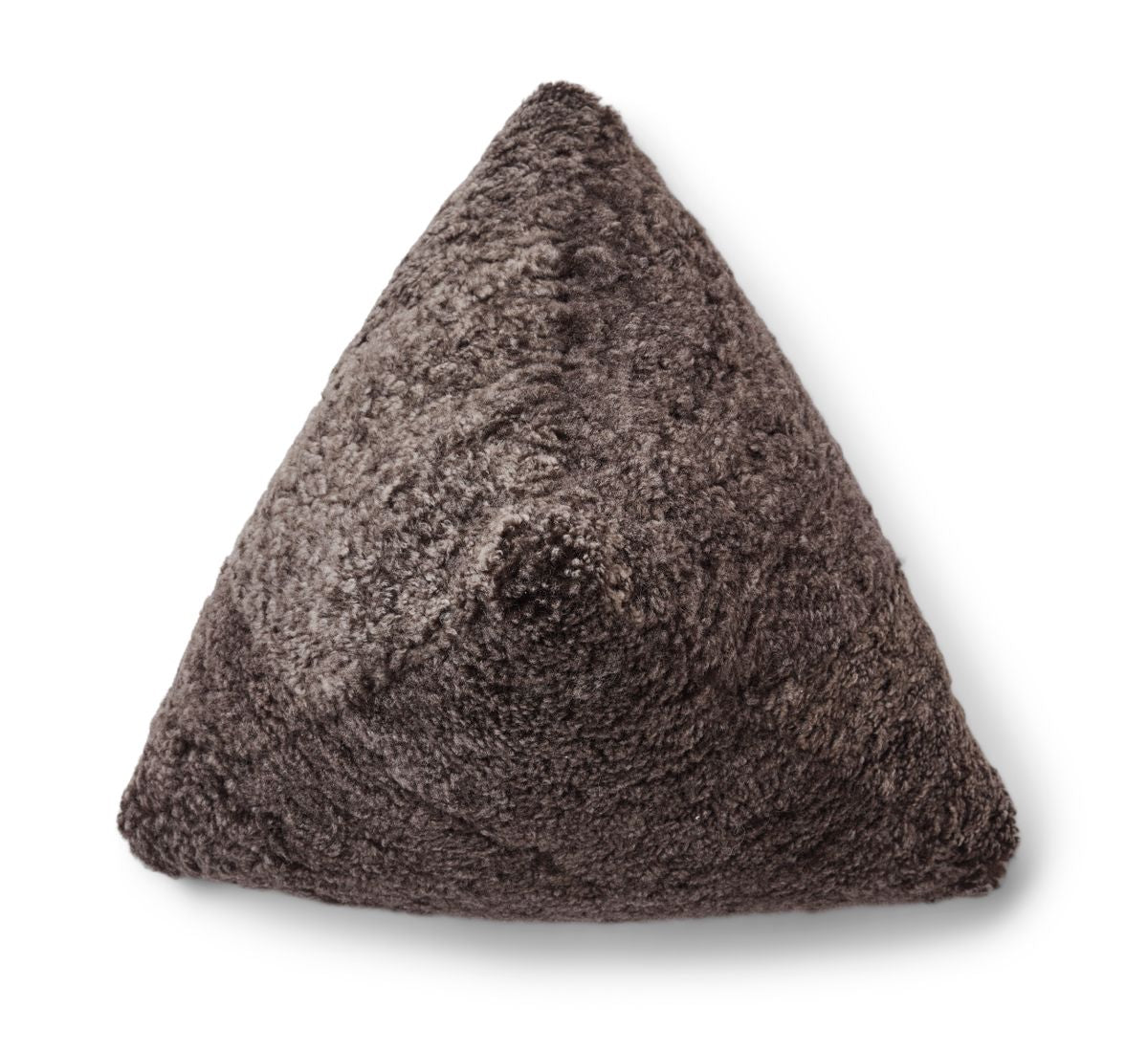 Hematite pude | Korthåret | New Zealand | 35x35x35 cm Cappuccino