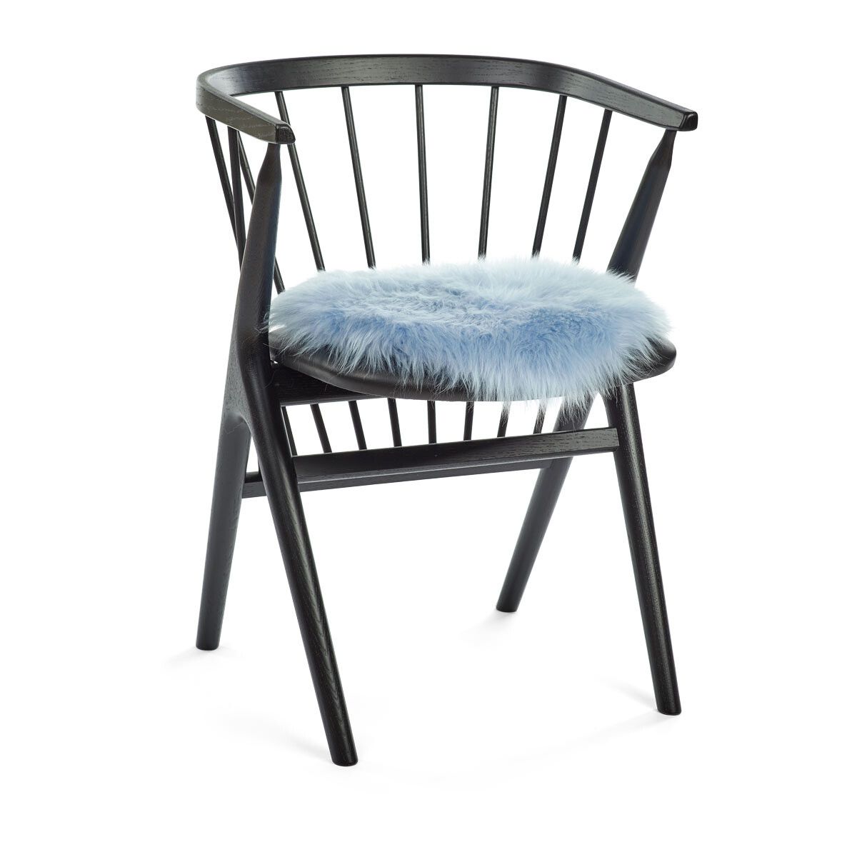 Sædehynde | Langhåret | New Zealand | Ø38 cm Lyseblå