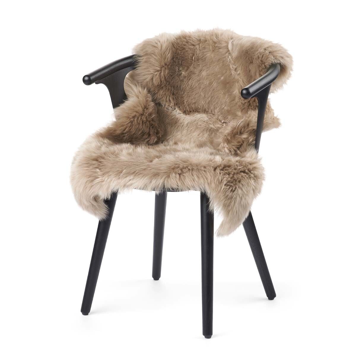 Lammeskind | Langhåret | New Zeland | 100x60 cm Taupe