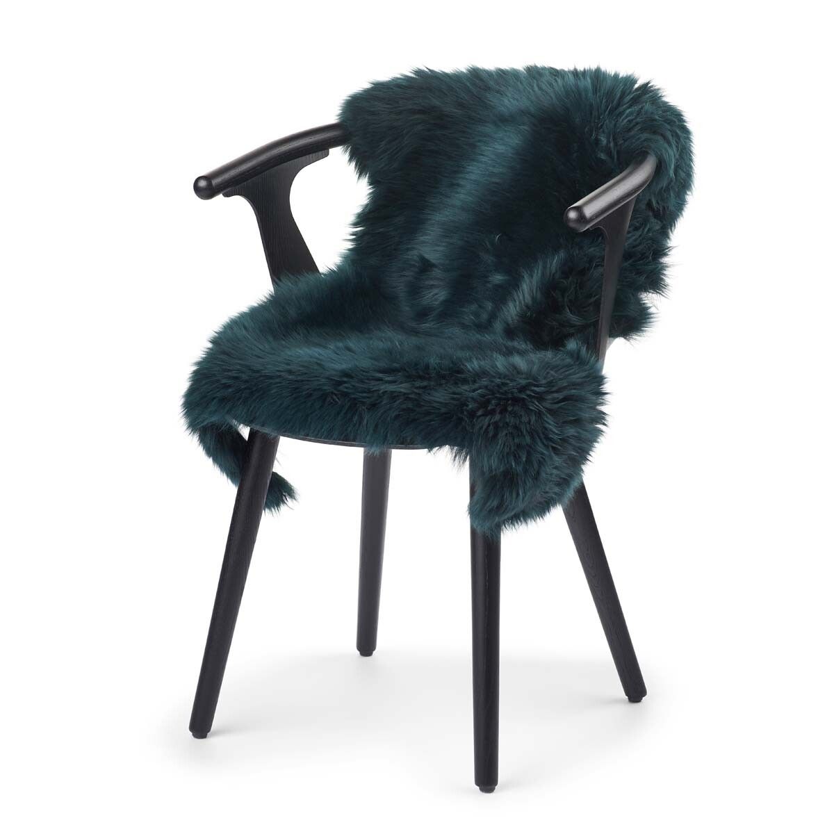 Lammeskind | Langhåret | New Zeland | 100x60 cm Blågrøn