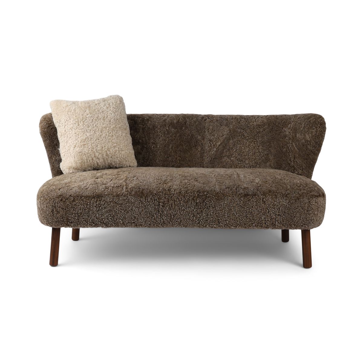 Emanuel 2-personers sofa | Designmøbel Lysebrun