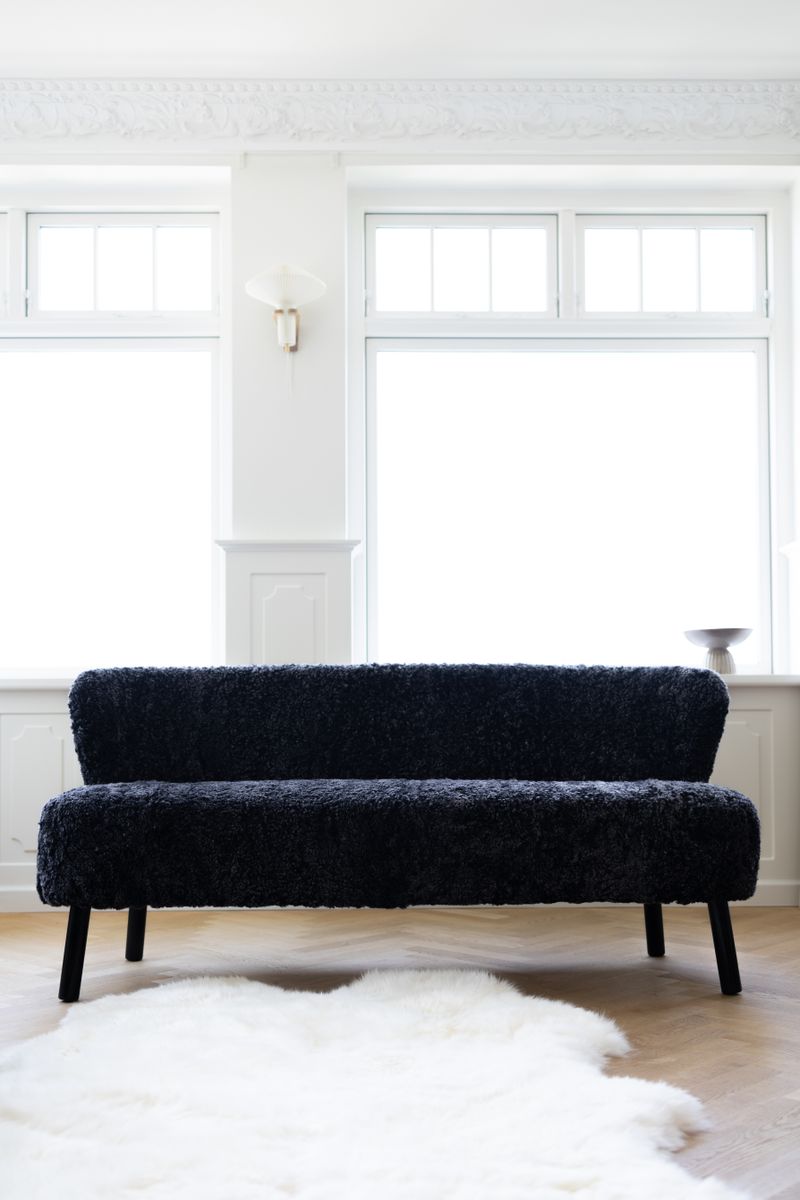 Emanuel 3-personers sofa | Designmøbel Antracitgrå