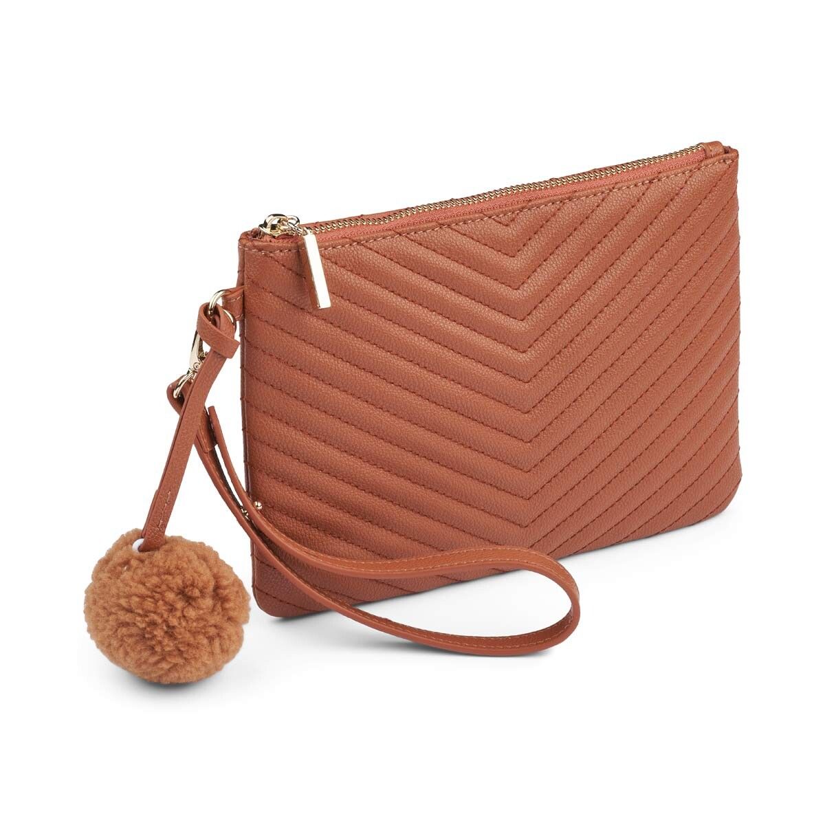Helene Clutch Læderbrun