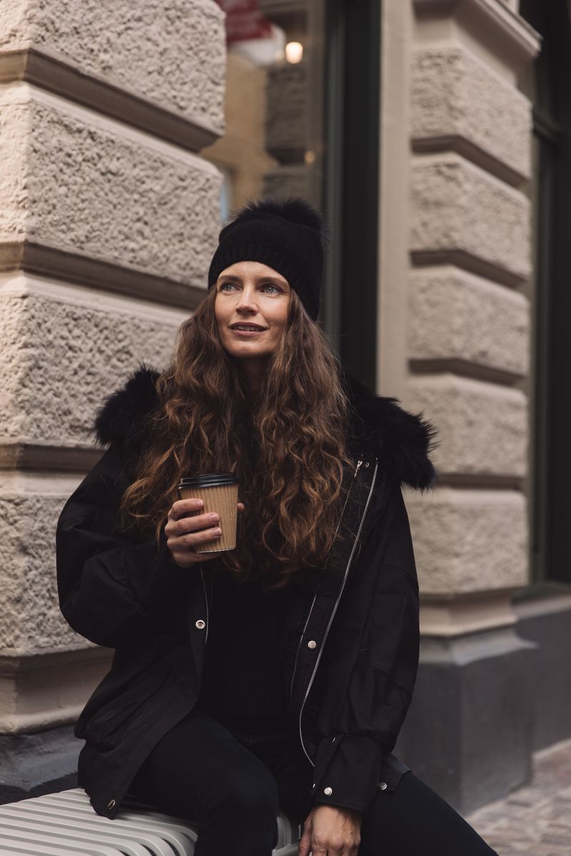 Augusta jakke Sort / Sort