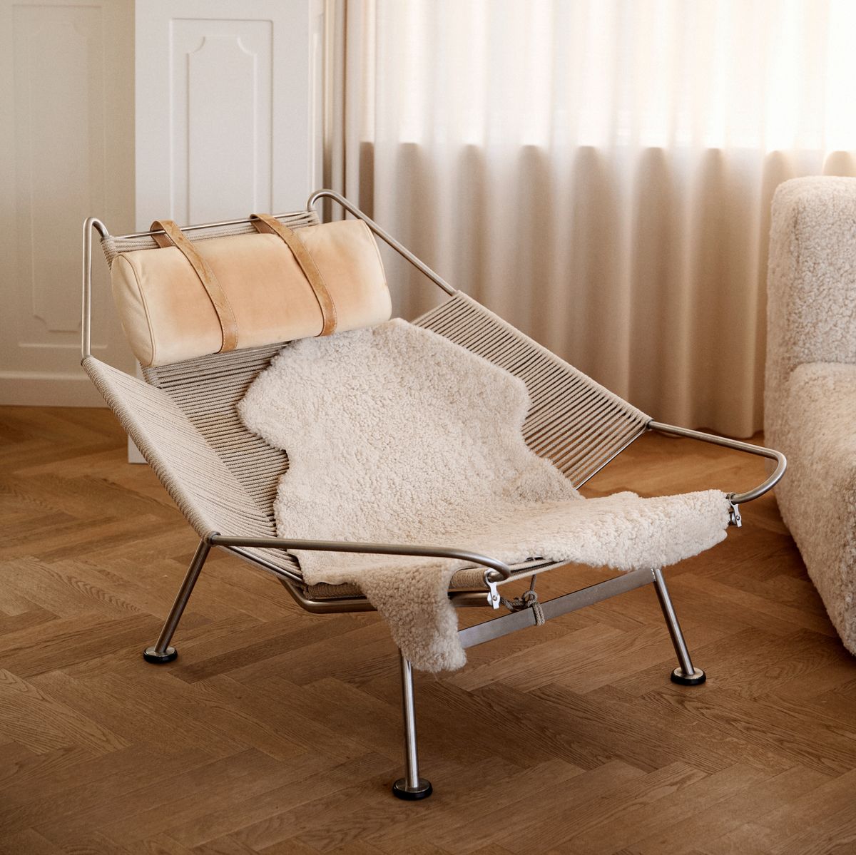 Lammeskind | Korthåret | New Zealand | 115x60 cm Antracitgrå