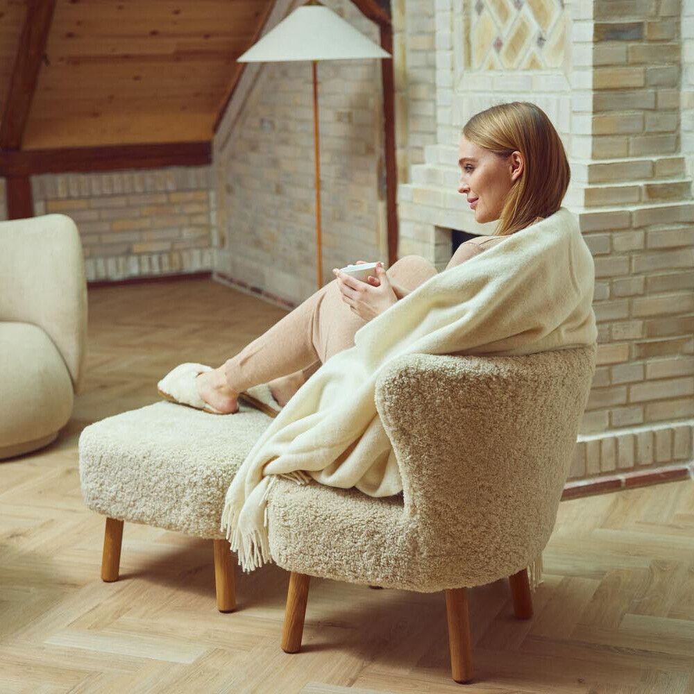 Emily Lounge Chair Koksgrå