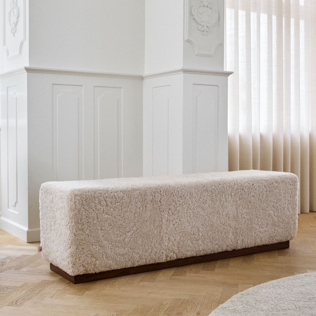 Benjamin Bænk Antracitgrå