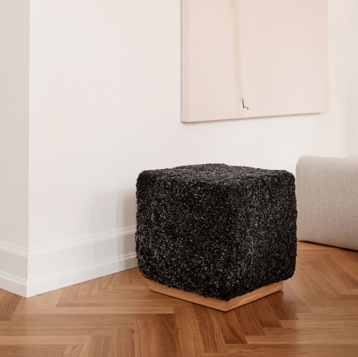 Benjamin Puf Antracitgrå