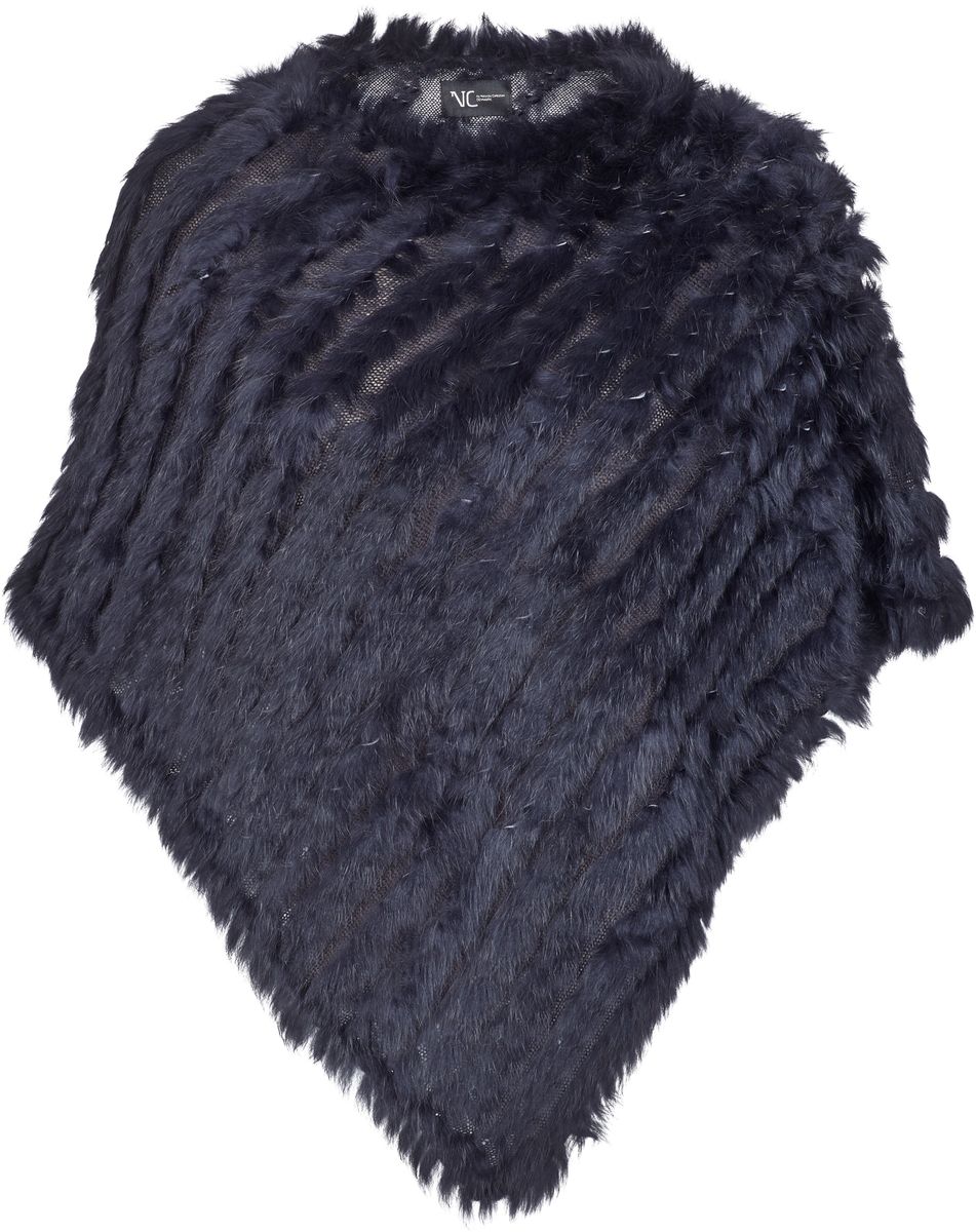 Molly poncho Midnatsblå