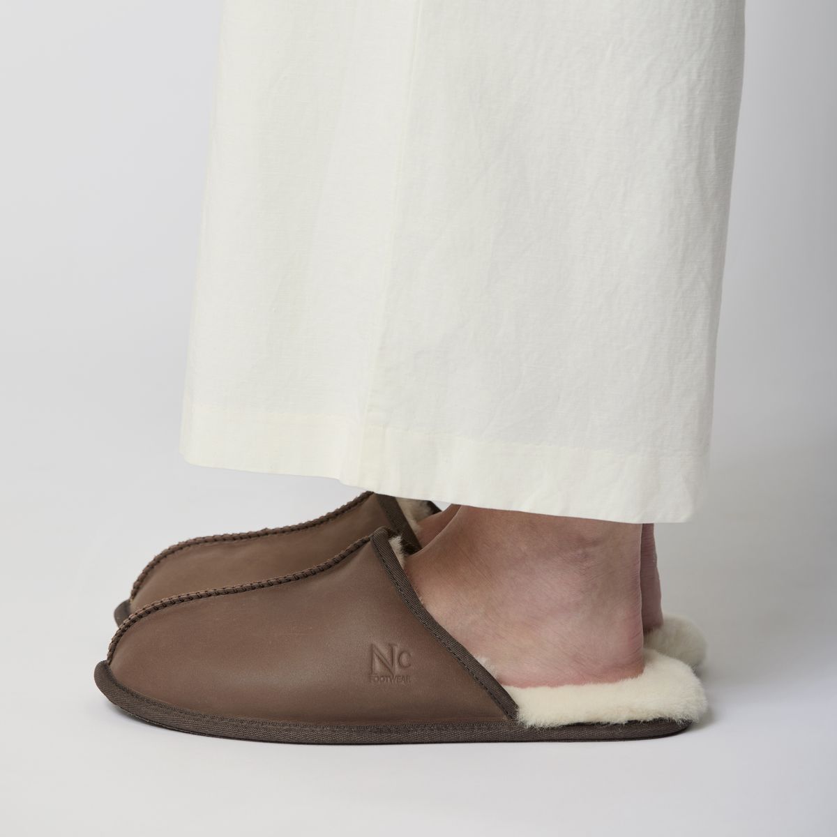 Tøfler til mænd Sort Nappa