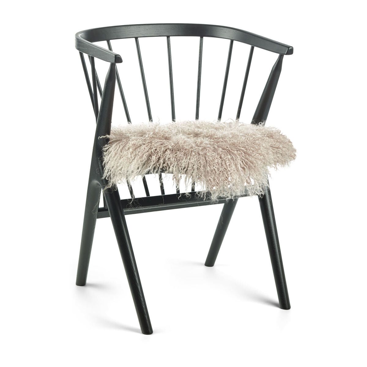 Sædehynde | Krøllet | Tibet | Ø38 cm Dove