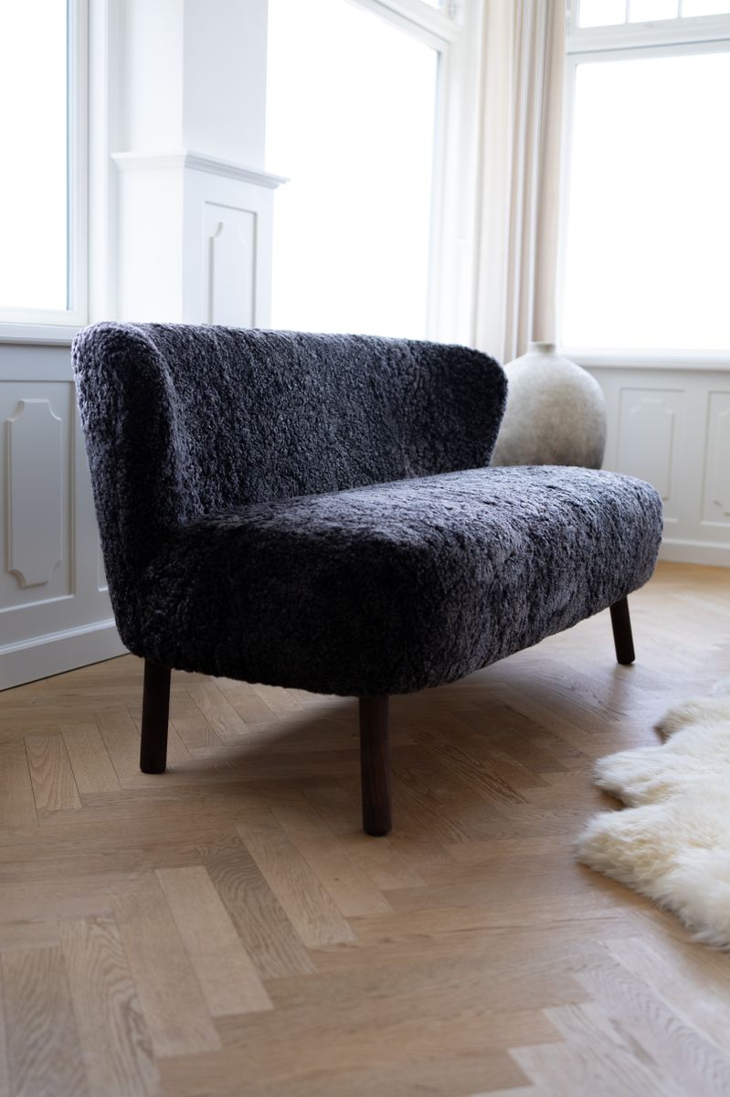 Emanuel 3-personers sofa | Designmøbel Sort