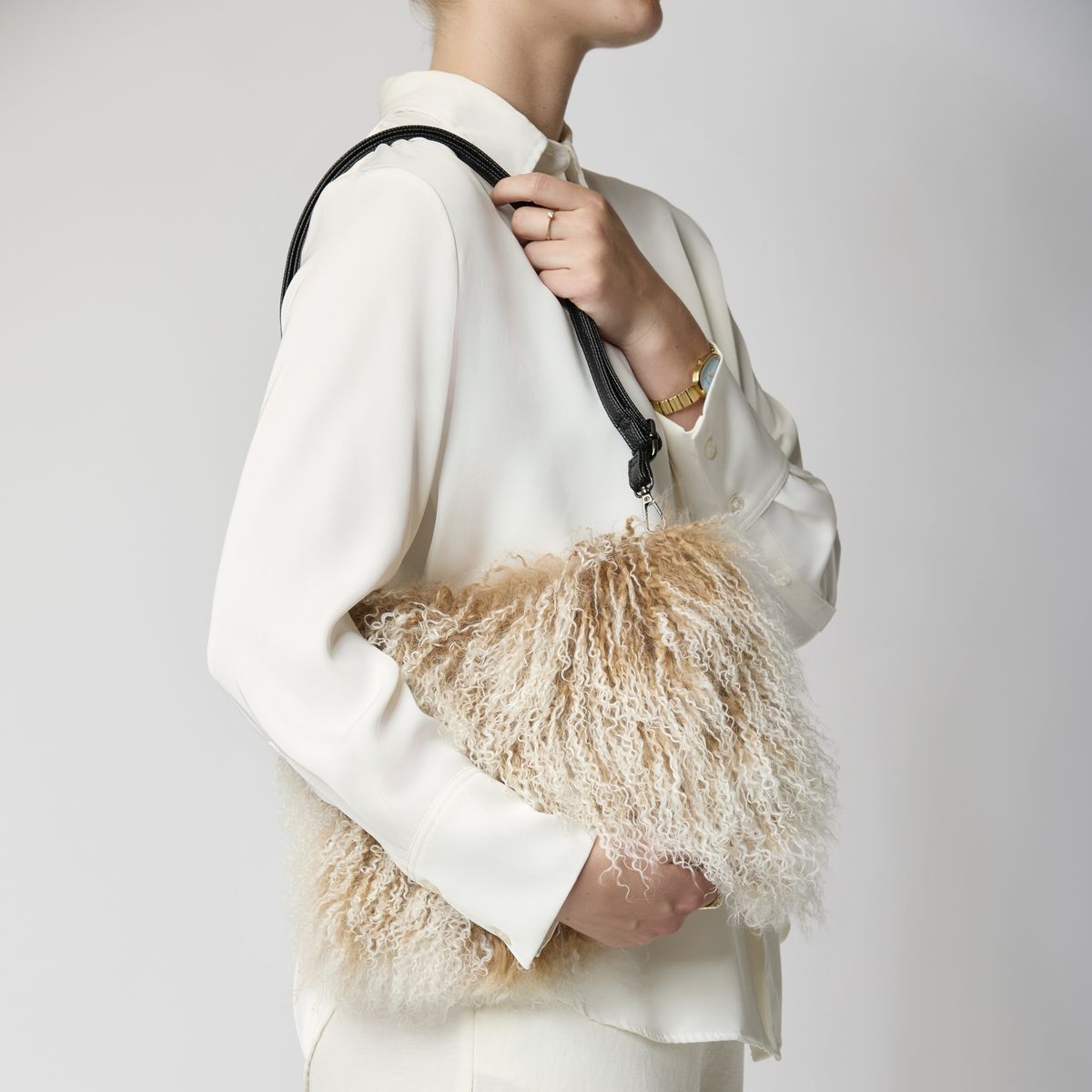 Jasmin Muff Bag Kaffebønne