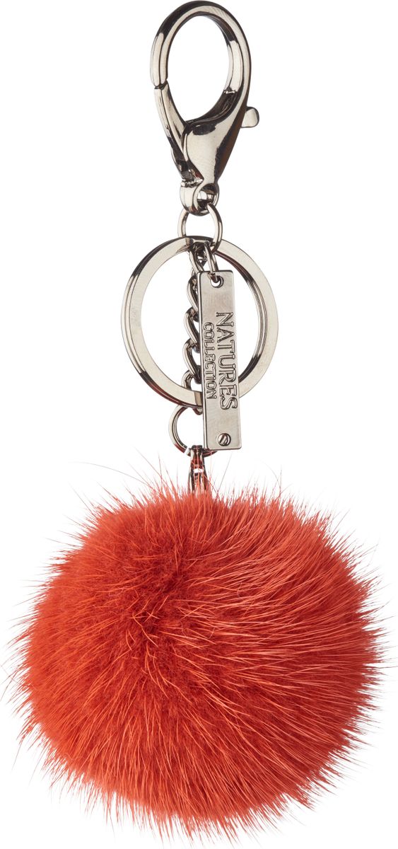Pom Pom Orangerød