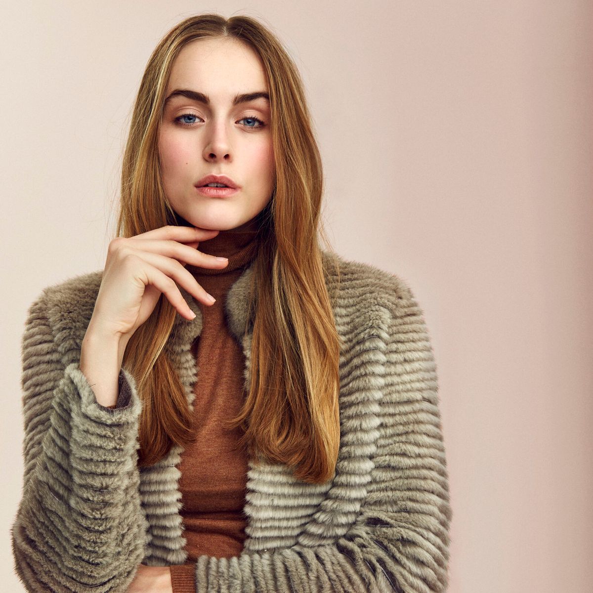 Lauren jakke | Mink Beige