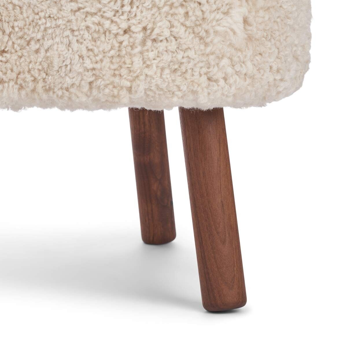 Emil Lounge Chair | Korthåret Pearl