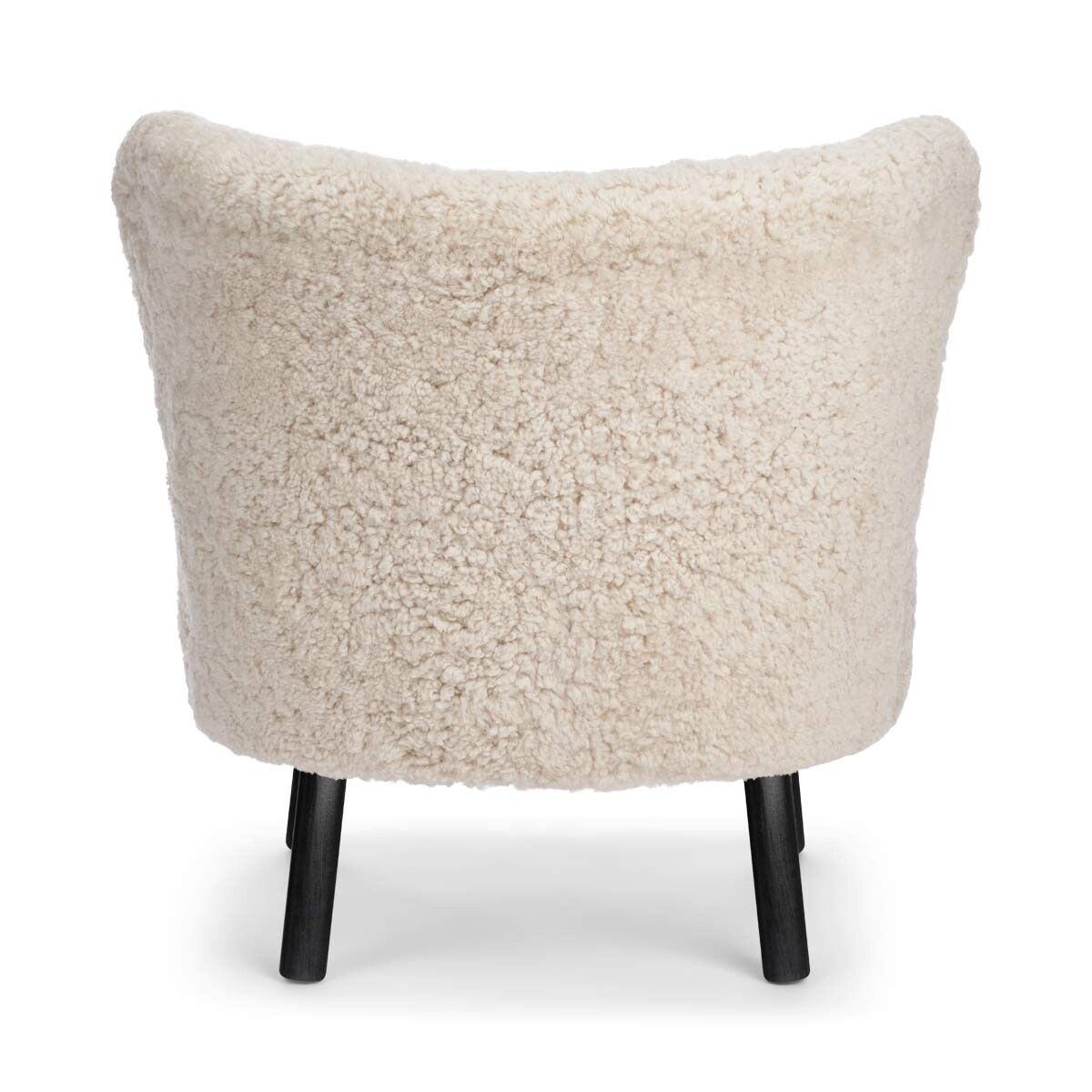 Emil Lounge Chair | Korthåret Pearl